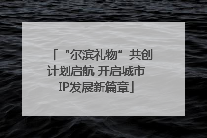 “尔滨礼物”共创计划启航 开启城市IP发展新篇章