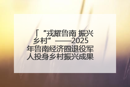 “戎耀鲁南 振兴乡村”——2025年鲁南经济圈退役军人投身乡村振兴成果展销会盛大启幕