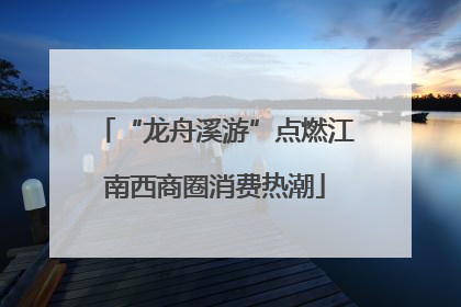 “龙舟溪游”点燃江南西商圈消费热潮