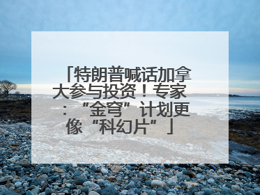 特朗普喊话加拿大参与投资！专家：“金穹”计划更像“科幻片”