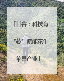 甘谷：科技育“芯”赋能花牛苹果产业