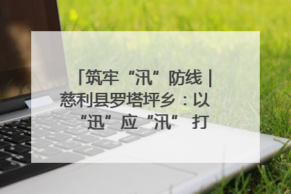筑牢“汛”防线｜慈利县罗塔坪乡：以“迅”应“汛” 打赢暴雨防御战