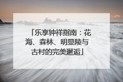 乐享钟祥指南：花海、森林、明显陵与古村的完美邂逅