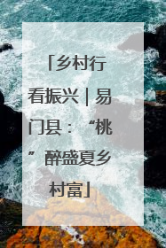 乡村行 看振兴｜易门县：“桃”醉盛夏乡村富