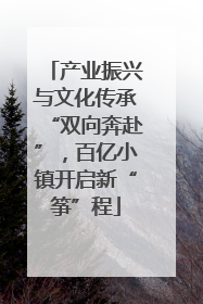 产业振兴与文化传承“双向奔赴”，百亿小镇开启新“筝”程