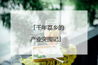 千年荔乡的产业突围记