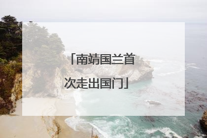 南靖国兰首次走出国门