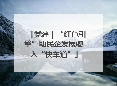 党建｜“红色引擎”助民企发展驶入“快车道”