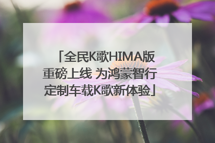 全民K歌HIMA版重磅上线 为鸿蒙智行定制车载K歌新体验