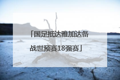 国足抵达雅加达备战世预赛18强赛