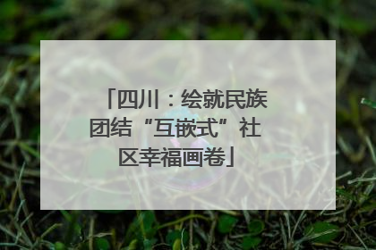 四川：绘就民族团结“互嵌式”社区幸福画卷