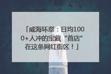 威海环翠：日均1000+人冲的宝藏“首店”在这条网红街区！