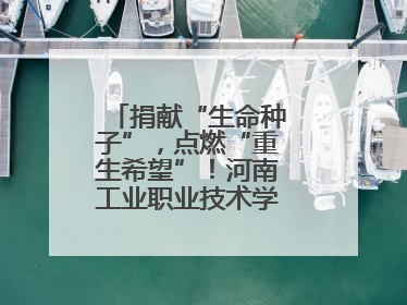 捐献“生命种子”，点燃“重生希望”！河南工业职业技术学院校友为患者捐献造血干细胞