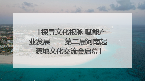 探寻文化根脉 赋能产业发展——第二届河南起源地文化交流会启幕