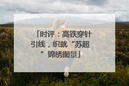 时评：高铁穿针引线，织就“苏超”锦绣图景
