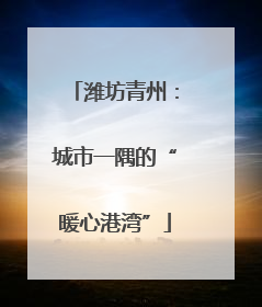 潍坊青州：城市一隅的“暖心港湾”