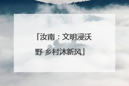 汝南：文明浸沃野 乡村沐新风
