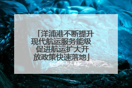 洋浦港不断提升现代航运服务能级 促进航运扩大开放政策快速落地
