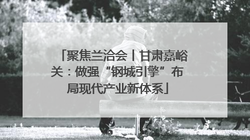 聚焦兰洽会丨甘肃嘉峪关：做强“钢城引擎”布局现代产业新体系
