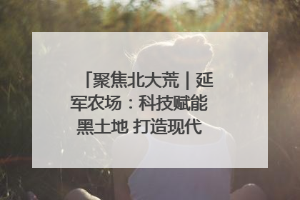 聚焦北大荒｜延军农场：科技赋能黑土地 打造现代农业“智慧芯”