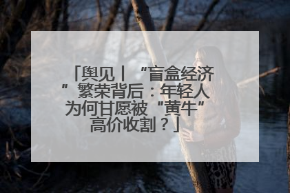 舆见丨“盲盒经济”繁荣背后：年轻人为何甘愿被“黄牛”高价收割？