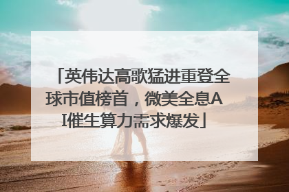 英伟达高歌猛进重登全球市值榜首，微美全息AI催生算力需求爆发