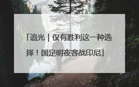 追光｜仅有胜利这一种选择！国足明夜客战印尼