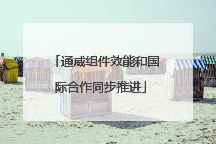 通威组件效能和国际合作同步推进