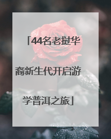 44名老挝华裔新生代开启游学普洱之旅