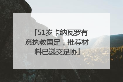 51岁卡纳瓦罗有意执教国足，推荐材料已递交足协